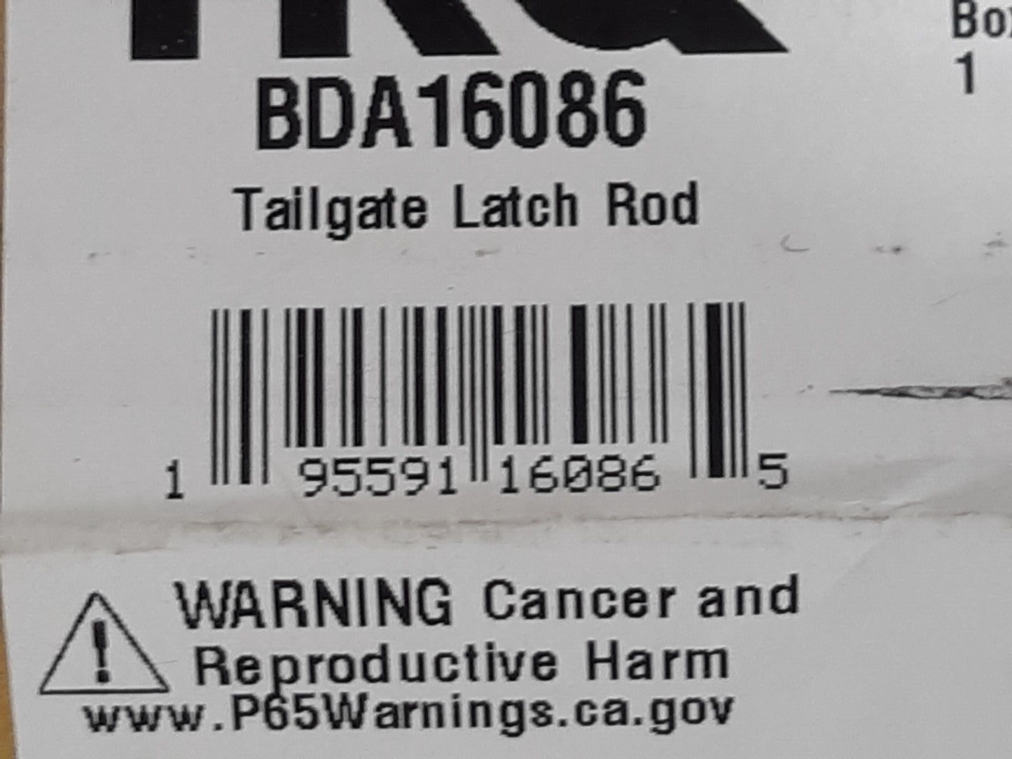 For Ram 1500 2011-2012 TRQ BDA16086 Tailgate Latch Rod
