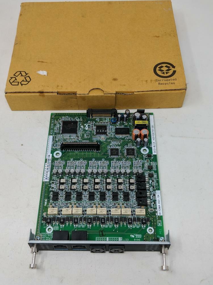 NEC Univerge SV9100 640097 BE113435 GCD-8LCF 8 Port Analog Station Expansion