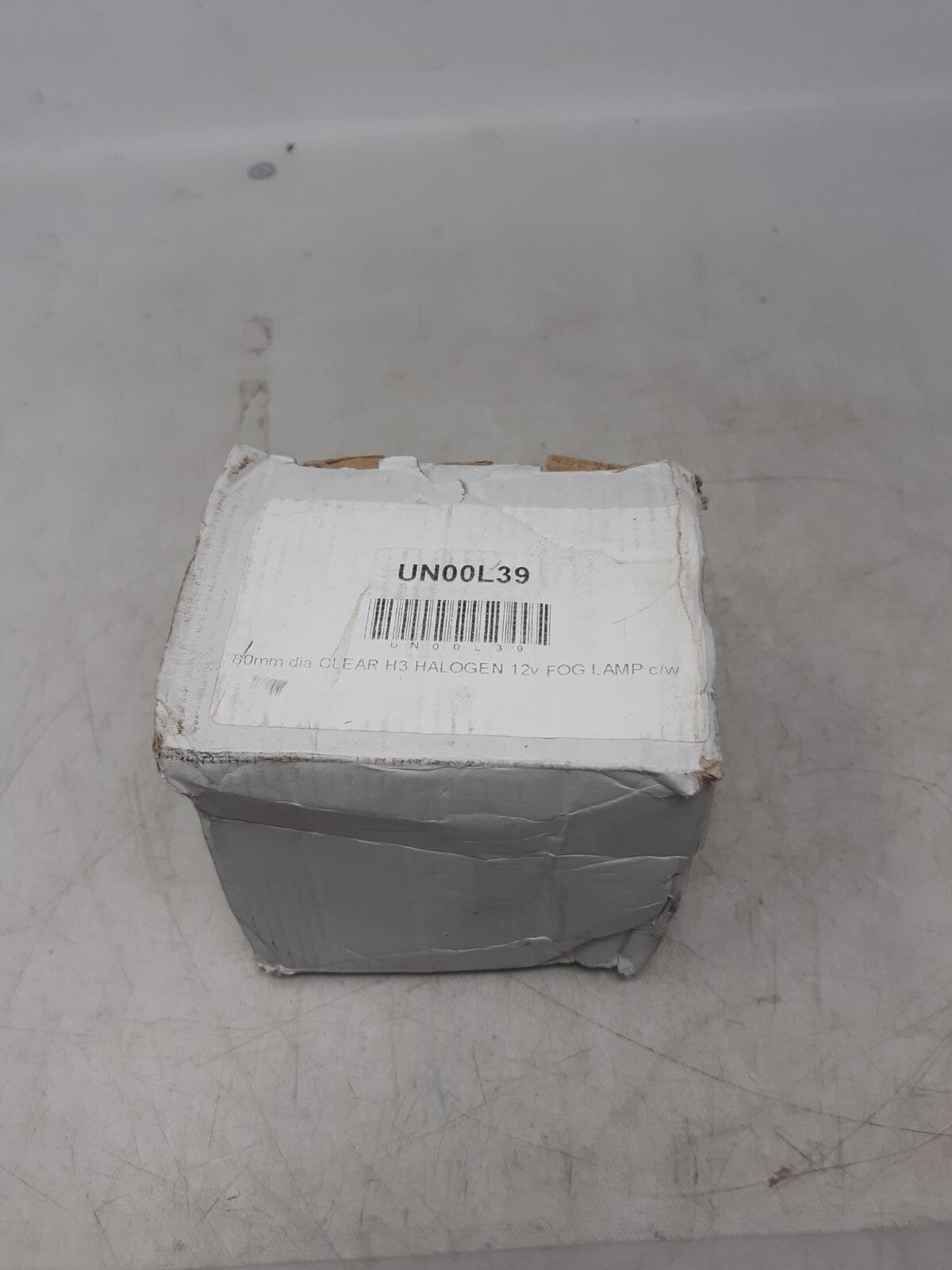 80mm Clear H3 Halogen 12V Fog Lamp with Connector – UN00L39