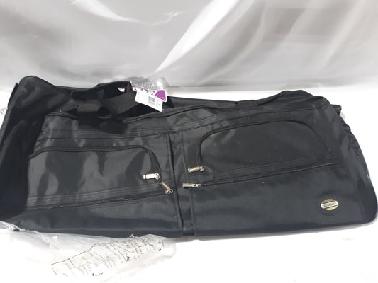 Rockland 36" Rolling Duffel Bag Black PRD336 Wheeled Travel Luggage Heavy Duty