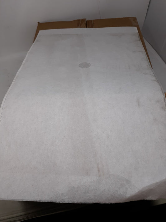 BKI F10007 Filter Bags 13 1/2” x 22 1/2” with 1 1/4” Hole - 100 CT Foodservice