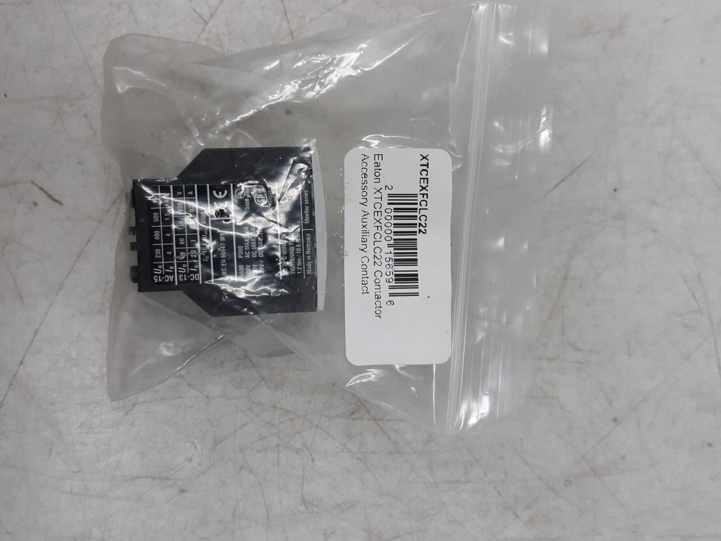 Eaton XTCEXFCLC22 Auxiliary Contact Block for Contactor - 2NO/2NC