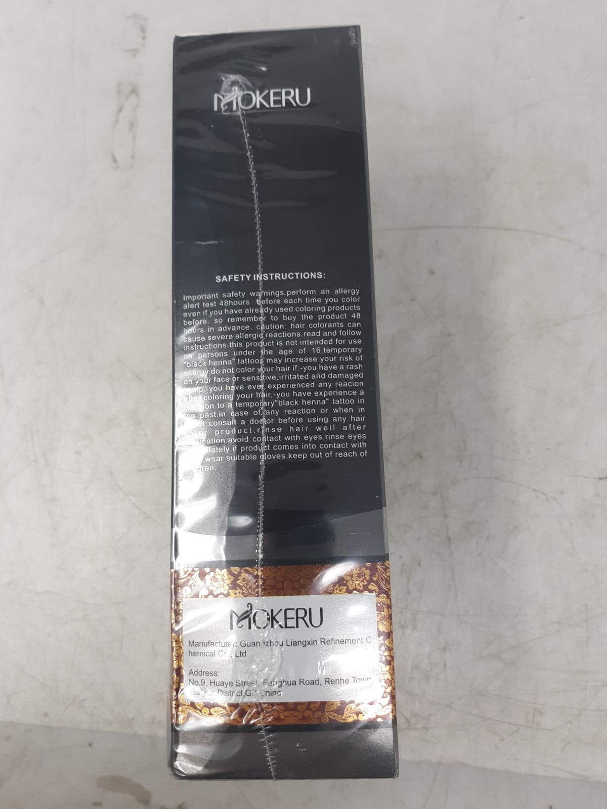 MOKERU Coconut Dye & Shampoo 500ml Permanent Hair Color – Grape Red #4