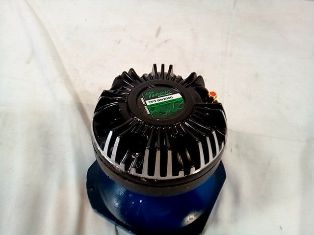 Timpano TPT-DH2000 PRO Compression Driver - 2" Aluminum Exit Horn 200 Watts