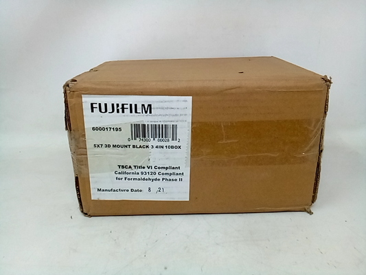 Fuji Film 5x7 3D Mount Black 3/4" 10 Pack 600017195
