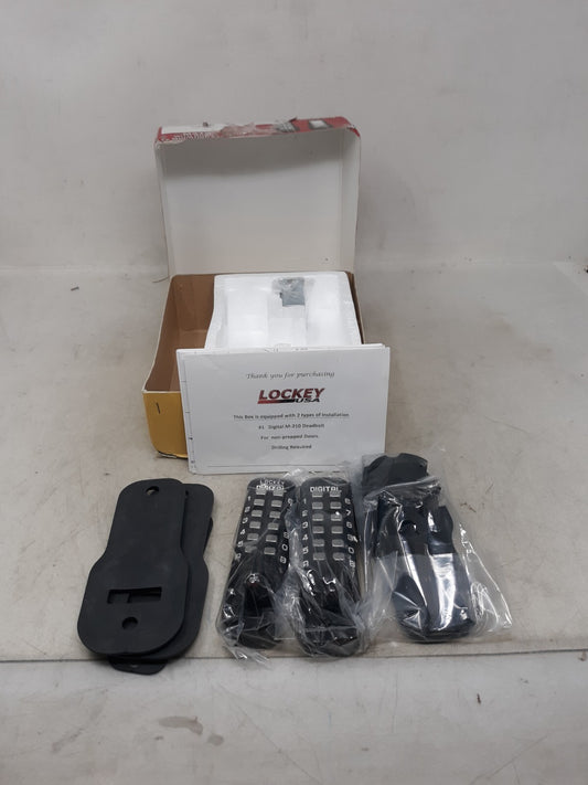 Lockey USA M-210-ABDC Mechanical Keyless Double Combination Deadbolt Antique