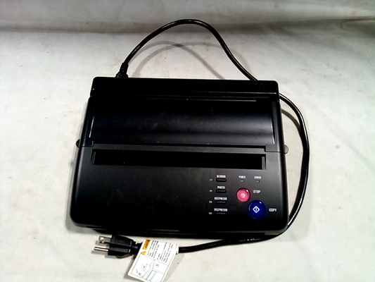 Toec Technology 116F V5.3 Black Tattoo Stencil Machine Copier Printer