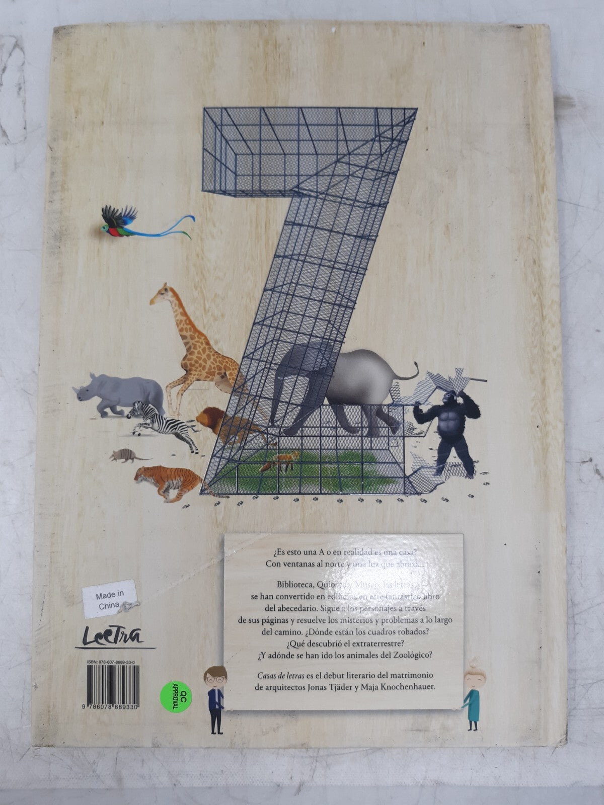 Casas de Letras by Jonas Tjäder & Maja Knochenhauer | Spanish Hardcover