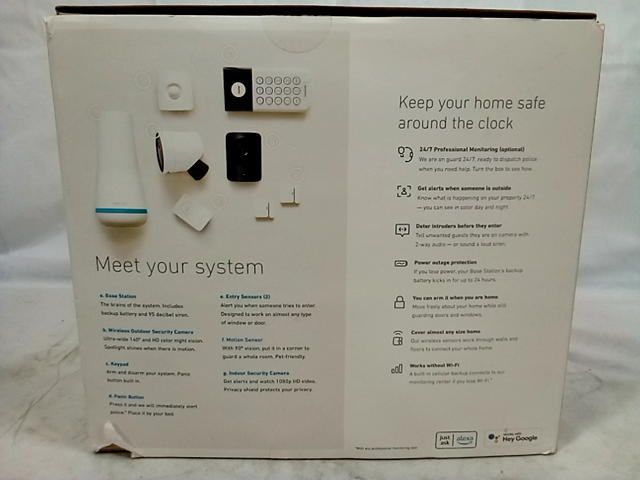 SimpliSafe Home Security System with Outdoor Camera - IG03001473