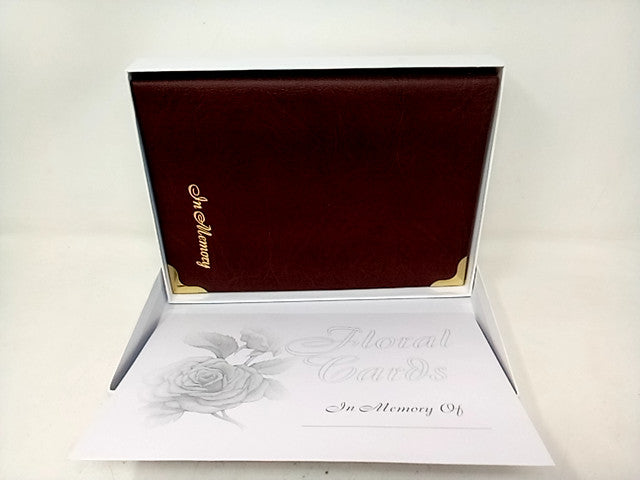 "In Memory Of" Memorial Book