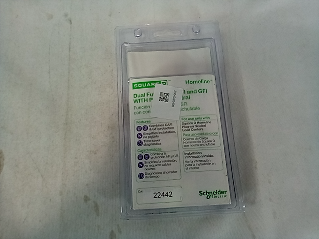 Square D by Schneider Electric Breaker 20A Cafci/Gfci 1 Pole HOM120PDFC