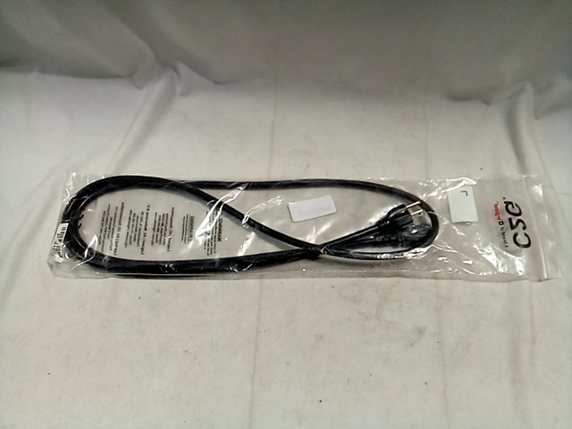 C2G 25545 16 AWG Universal Power Cord (NEMA 5-15P to IEC320C13) TAA Compliant  B