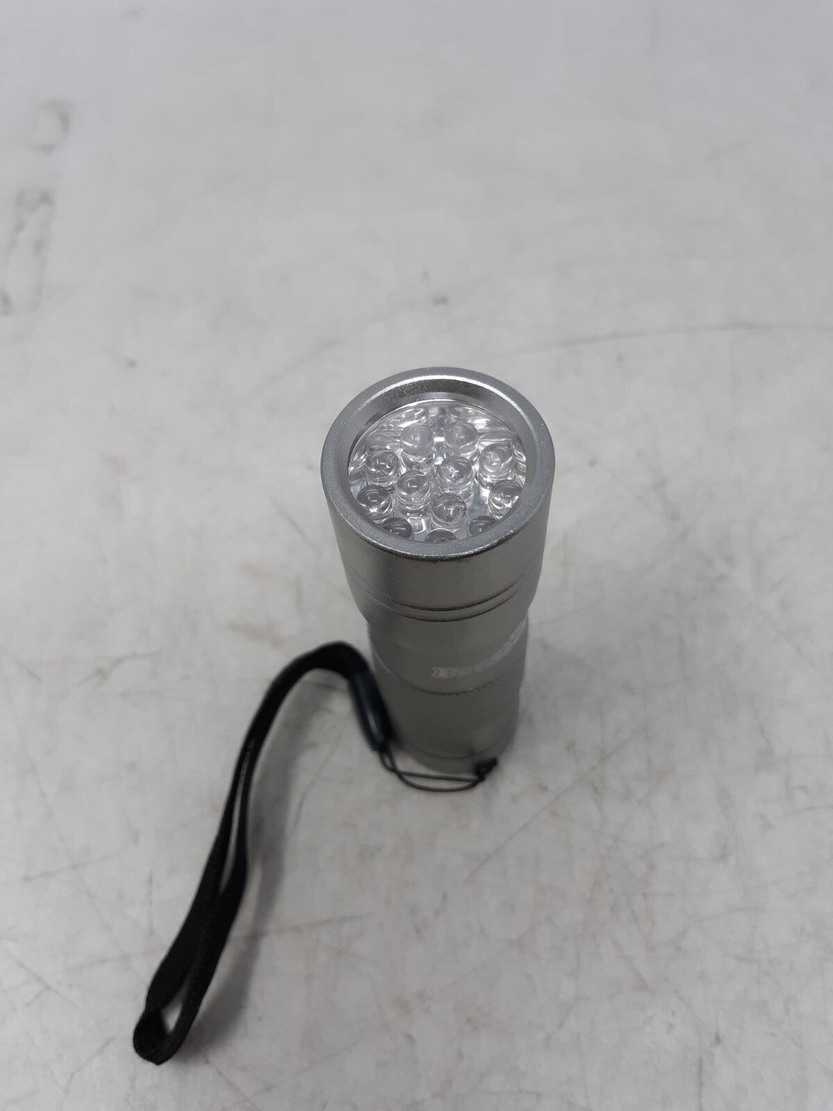 PetSeer UV Flashlight - Silver LED Blacklight Urine Detector for Pet Stains