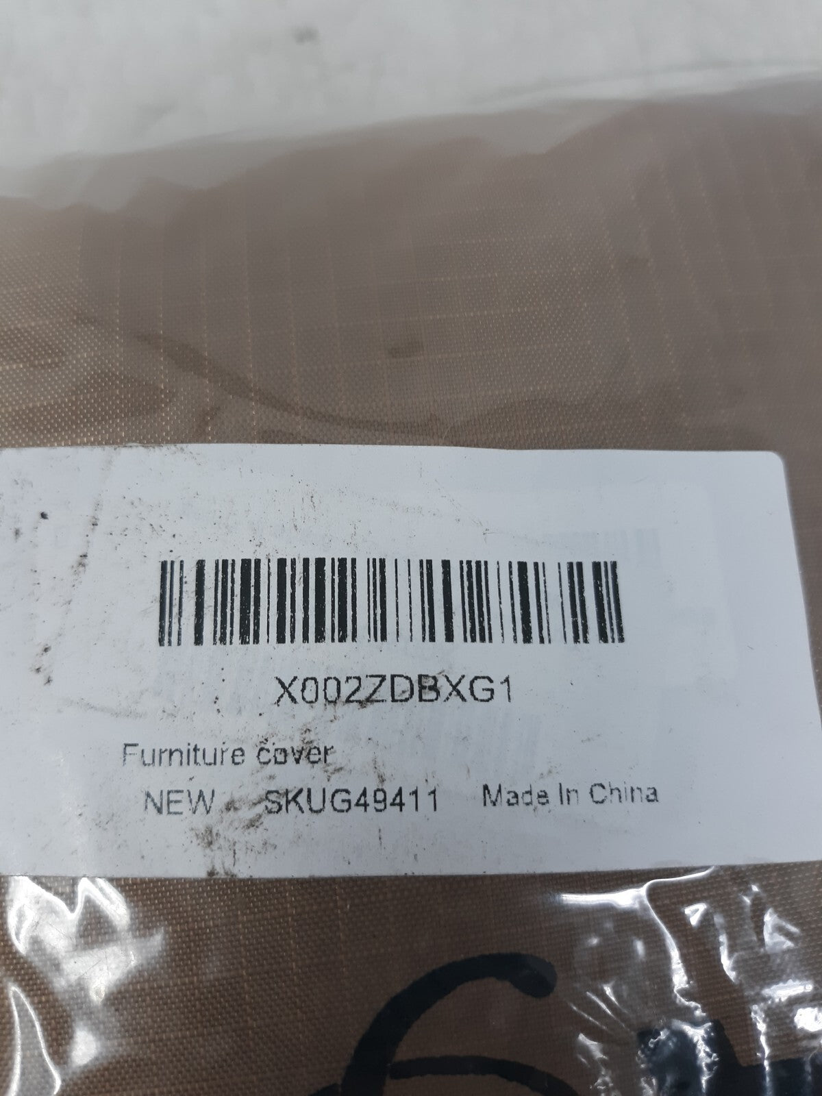 NASUM Courtyard Series Outdoor Furniture Cover Waterproof Tan X002ZDBXG1