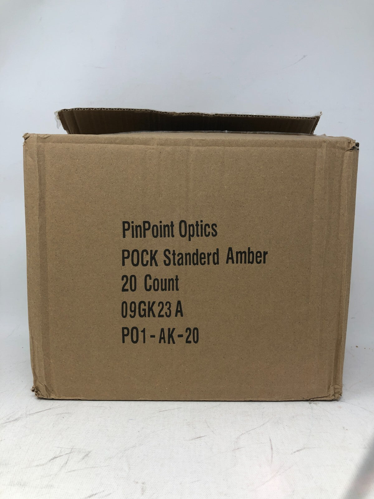 PinPoint Optics Post-Op Cataract Kit ~ 20-Pack PO1-AK-20 Large Sunglasses, Amber