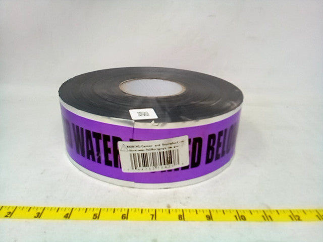 Caution Recycled / Reclaimed Water ribbon