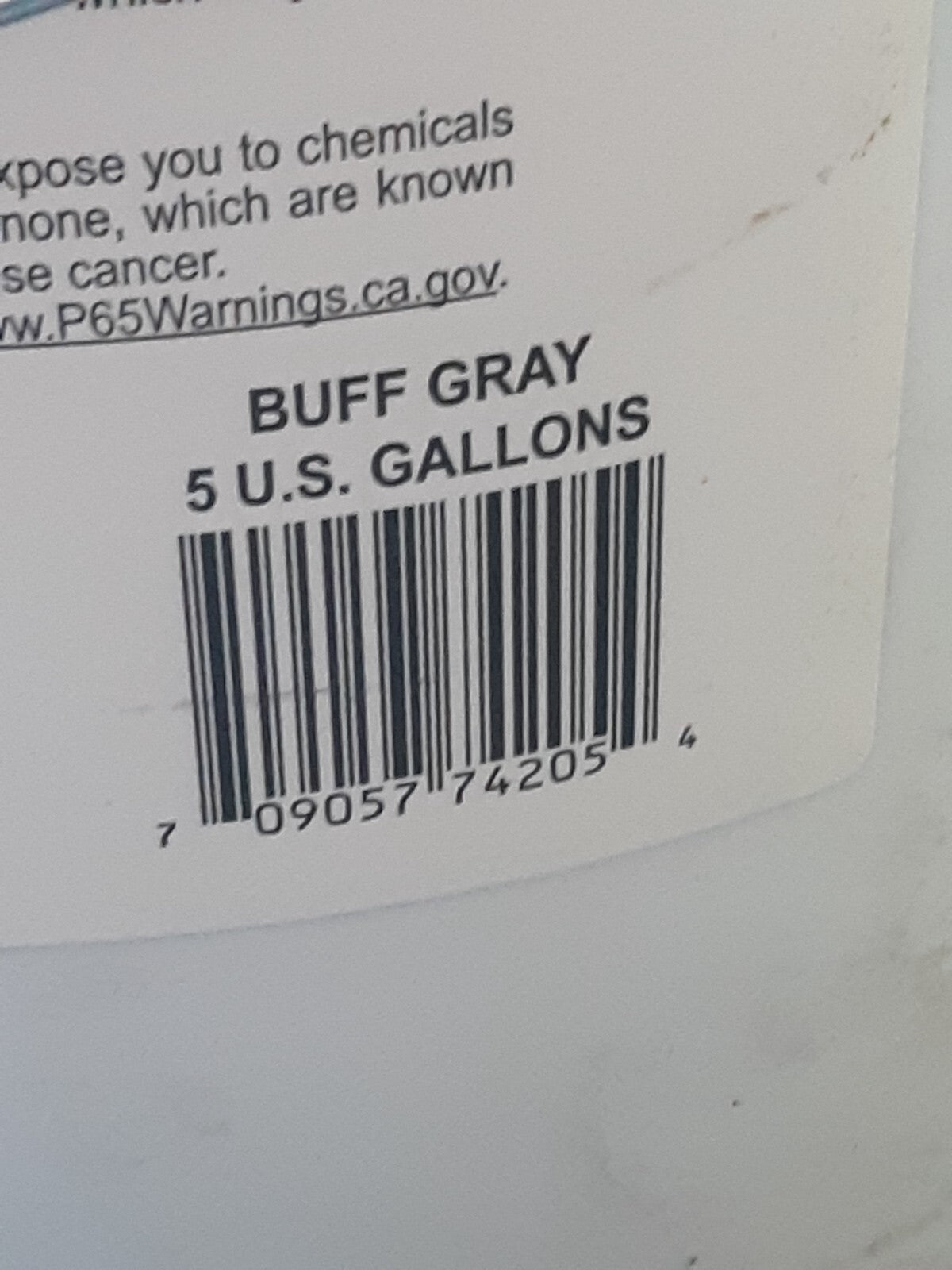 ChimneySaver CrownCoat Brushable Sealant 5 Gal Buff Gray Waterproof 74205