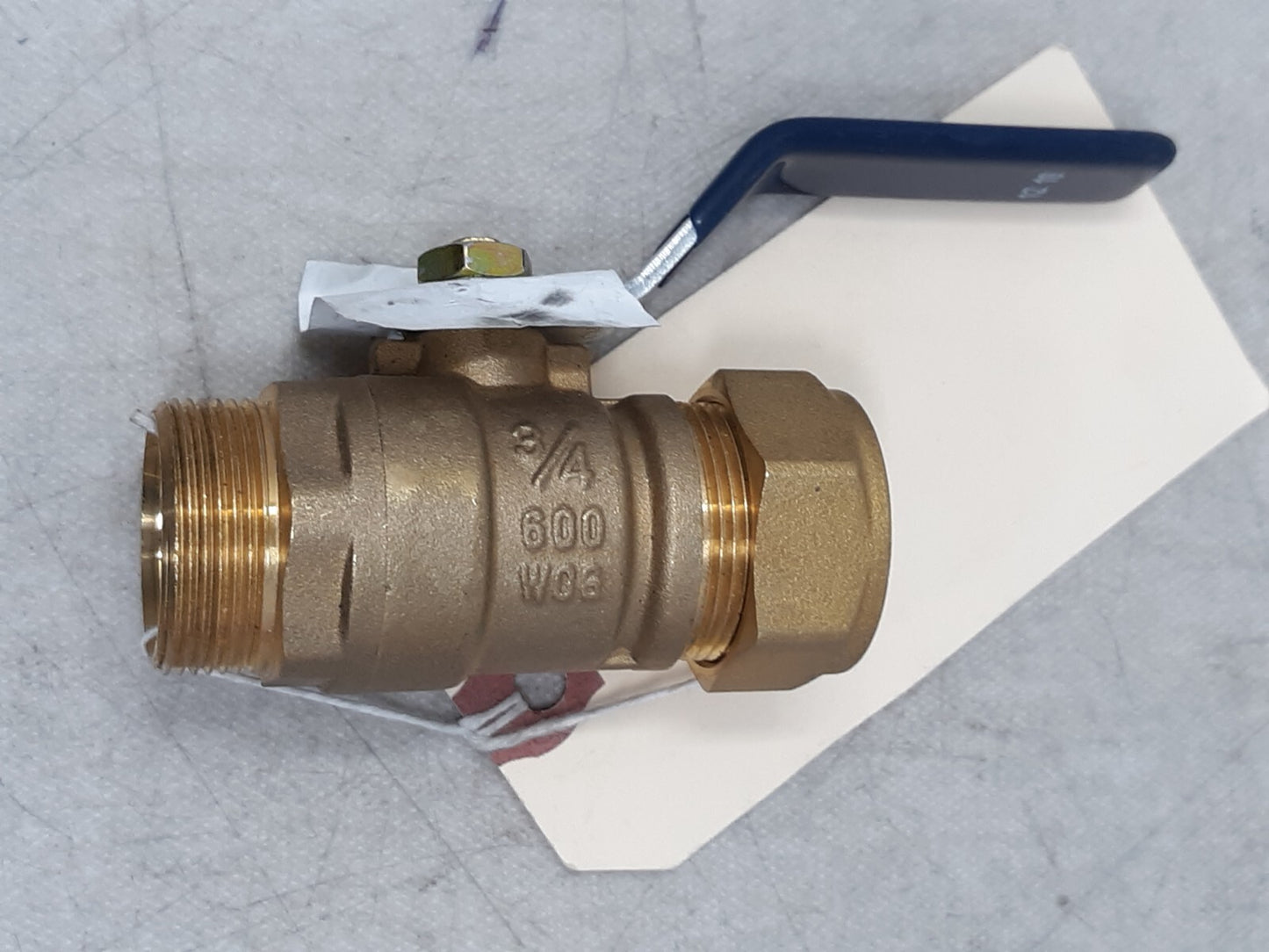 American Valve G100VL 3/4" Lead Free Ball Push-fit  Valve, 0.75 inch