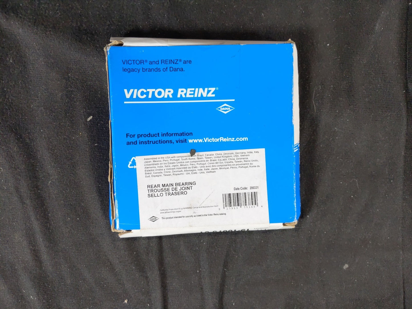 VICTOR REINZ Engine Crankshaft Seal Kit  19-10073-01