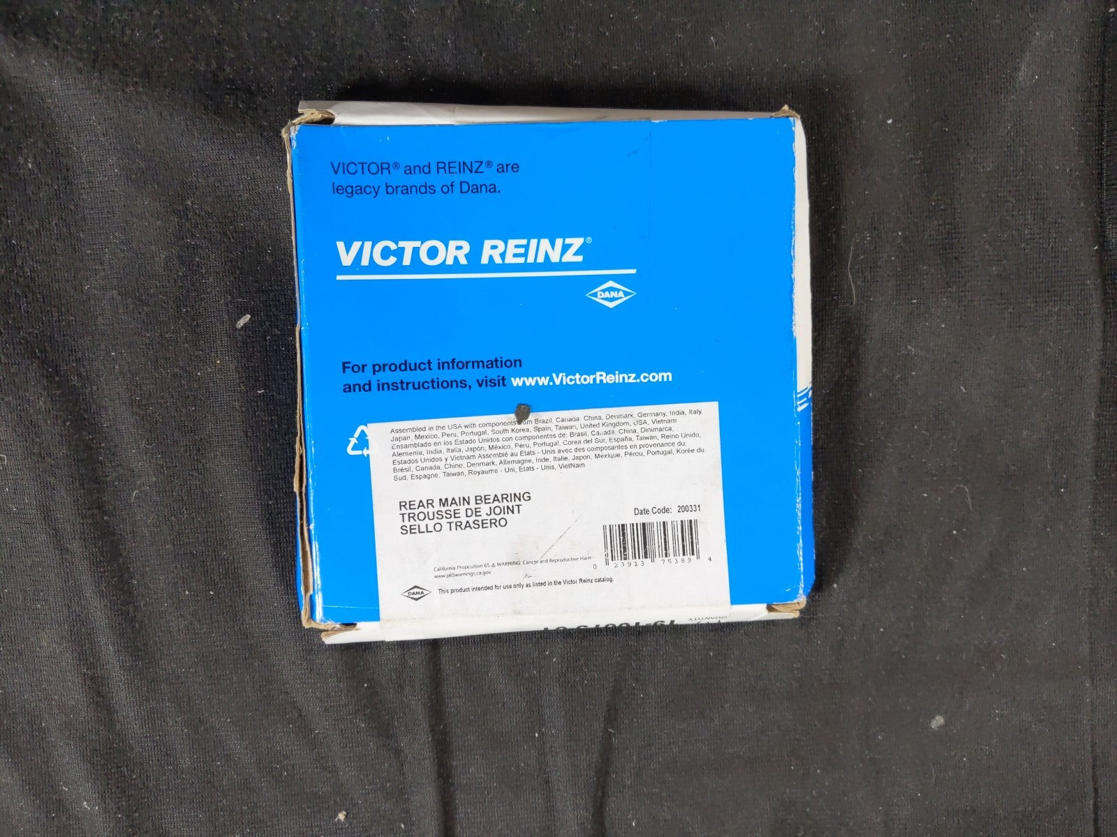 VICTOR REINZ Engine Crankshaft Seal Kit  19-10073-01