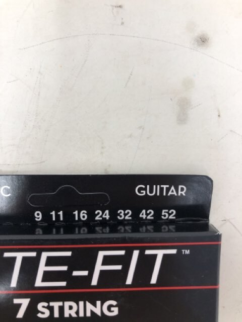 DR Strings Tite-Fit LT7-9 Lite 7-String Nickel Plated Electric Guitar Strings