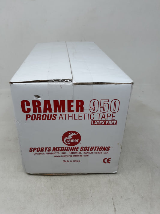 MM Cramer 950 Porous Athletic Tape, 48/case is 1" x 15 yds