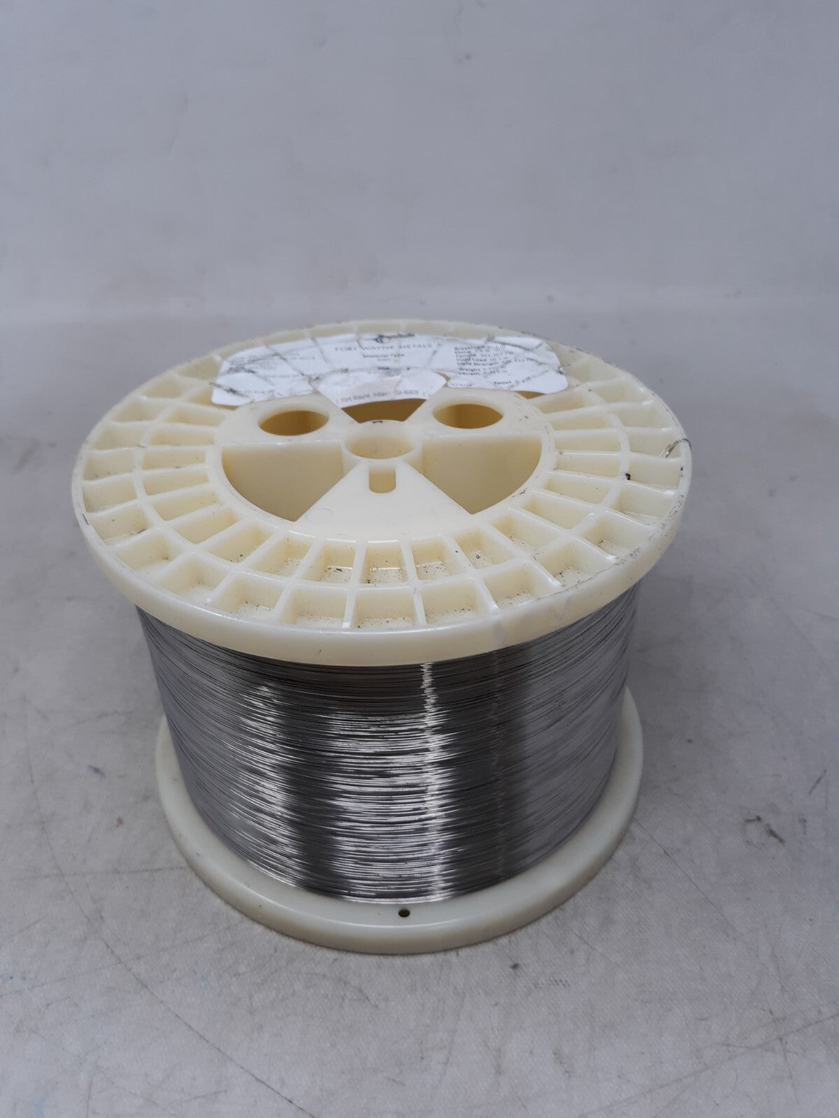 Fort Wayne Metals 340V Stainless Steel Round Wire - 0.012" Dia. - 8425 Meters