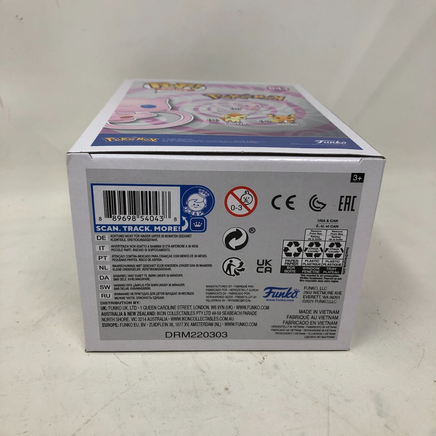 Funko Pop! Pokemon Mew Vinyl Figure #643