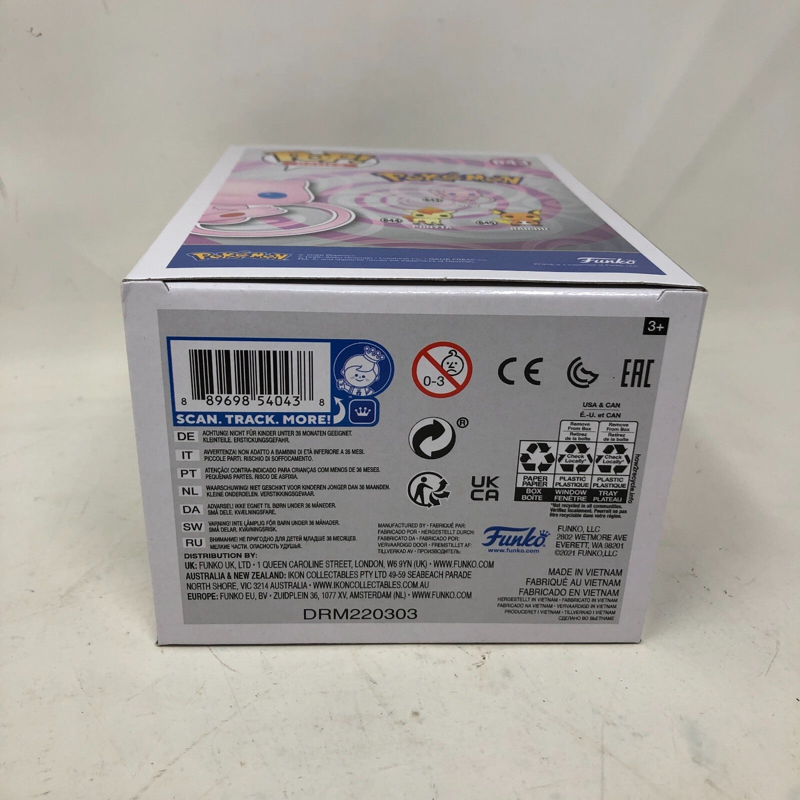 Funko Pop! Pokemon Mew Vinyl Figure #643