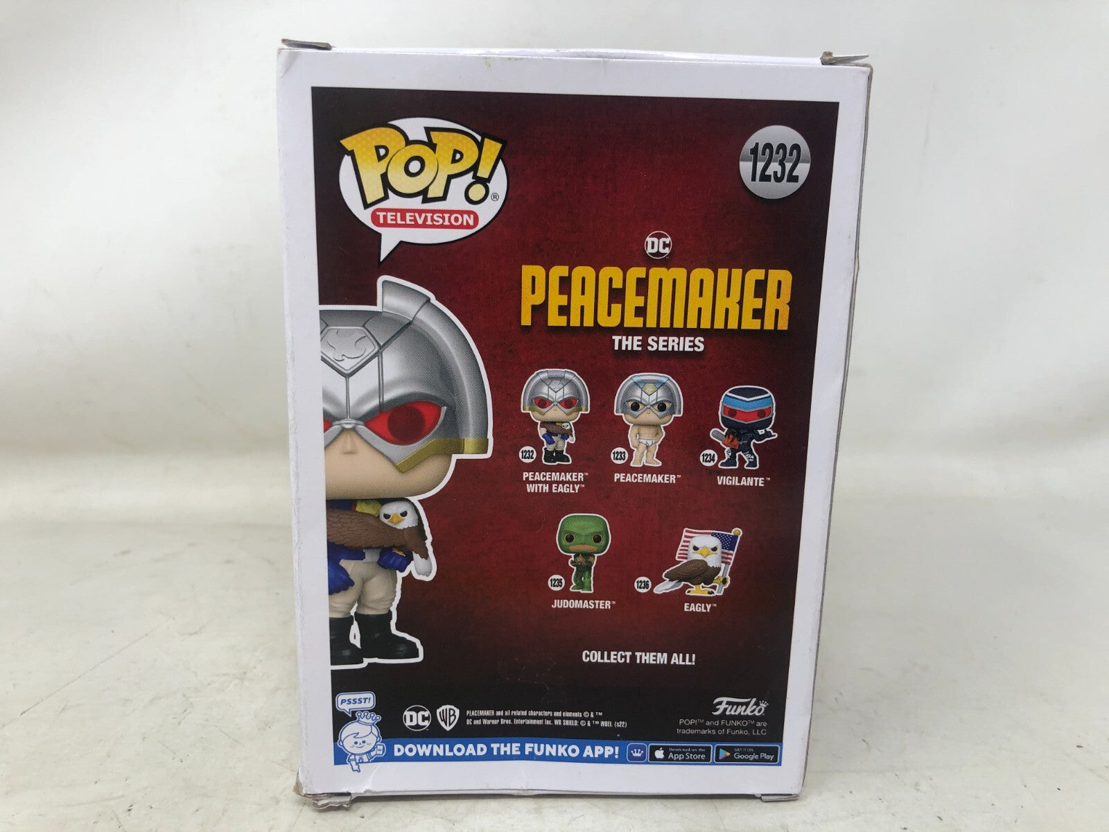 Funko Pop! DC Peacemaker With Eagly #1232