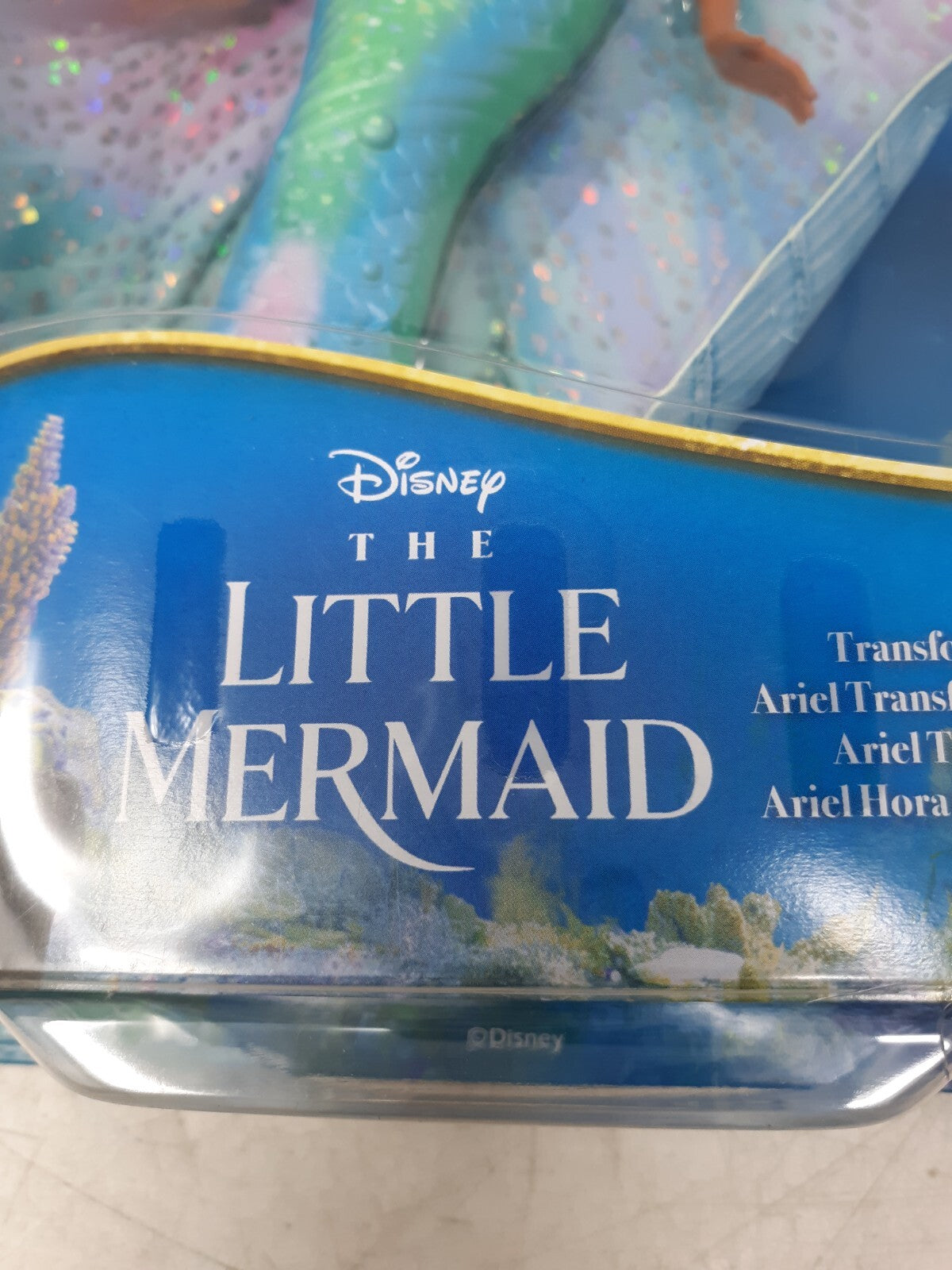 Disney The Little Mermaid Live Action Transforming Ariel Doll Mattel 2023
