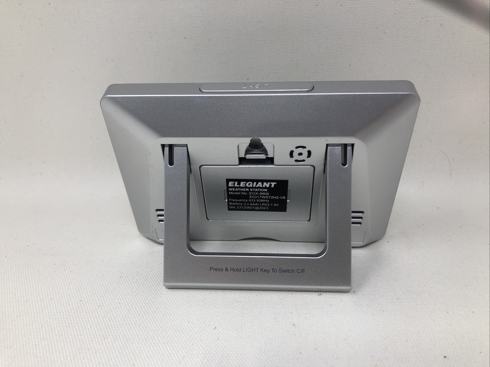 Elegiant Wireless Weather Station Monitor, EOX-9906- Remote Not Included