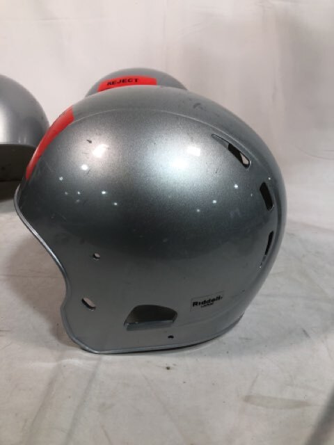 Xenith Football Helmet Empty Shells M, M, L Silver - Rejected Shells Only