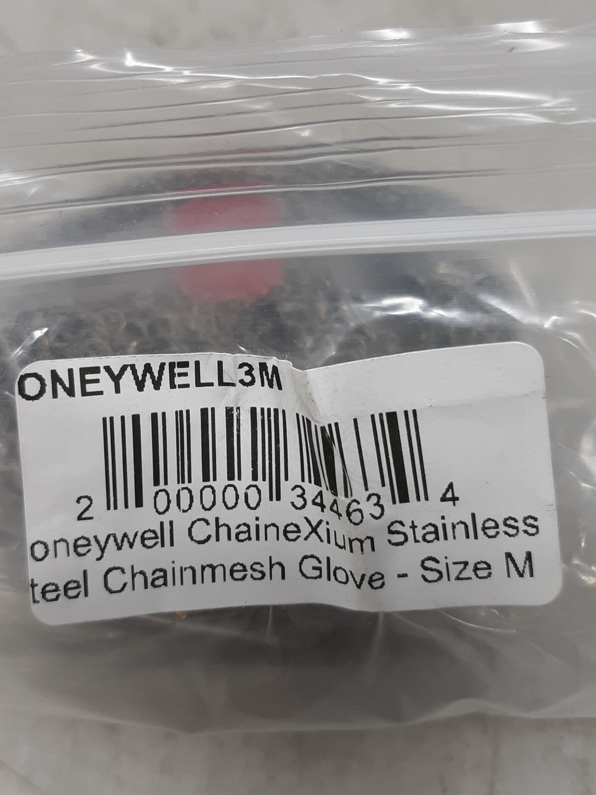 Honeywell Chainex Gray Stainless Steel Mesh Cut Resistant Glove Medium