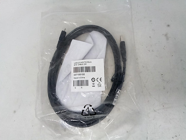 USB 2.0 A/M TO Micro B/M Cable, 2M