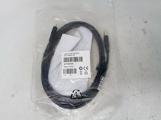 USB 2.0 A/M TO Micro B/M Cable, 2M