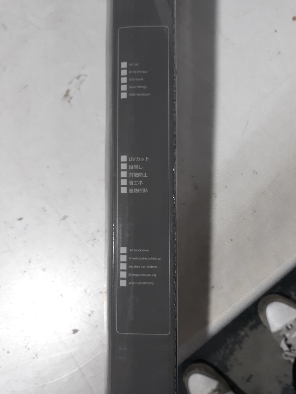 HIDBEA Red Window Film 90cm x 250cm Heat Insulation Privacy UV Block WFILM1904A