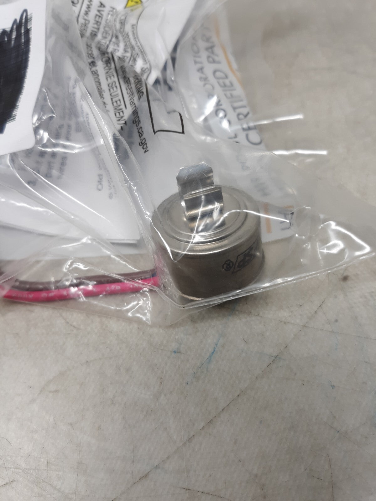 Whirlpool Kenmore Defrost Thermostat WP4387490