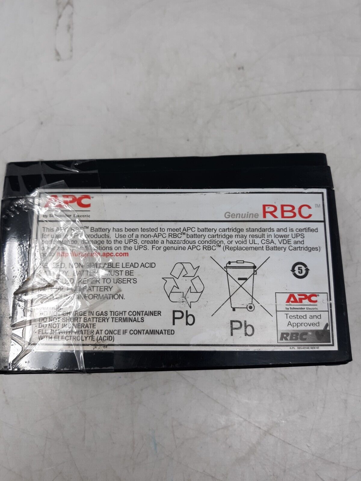 APC by Schneider Electric Replacement Battery Cartridge