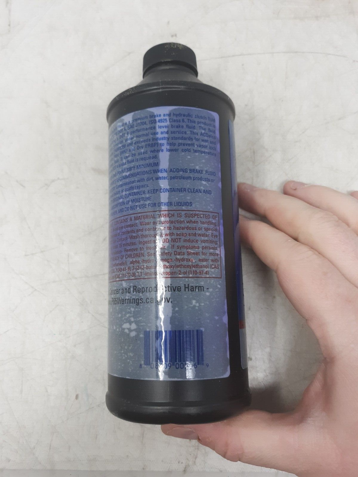 ACDelco DOT 4 Brake & Clutch Fluid 16oz 10408830 GM Approved 19299550