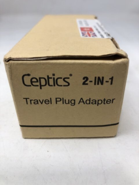 Ceptics CT-7 Type G 2in1 Travel Plug Adapter USA to HK 13A/250V CT-7 13A/250V