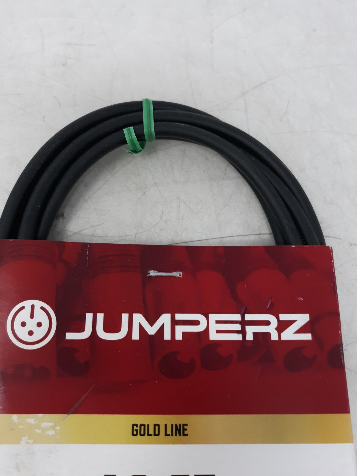 Jumperz JGM-10 10FT Gold Line XLR Microphone Cable - Made in USA