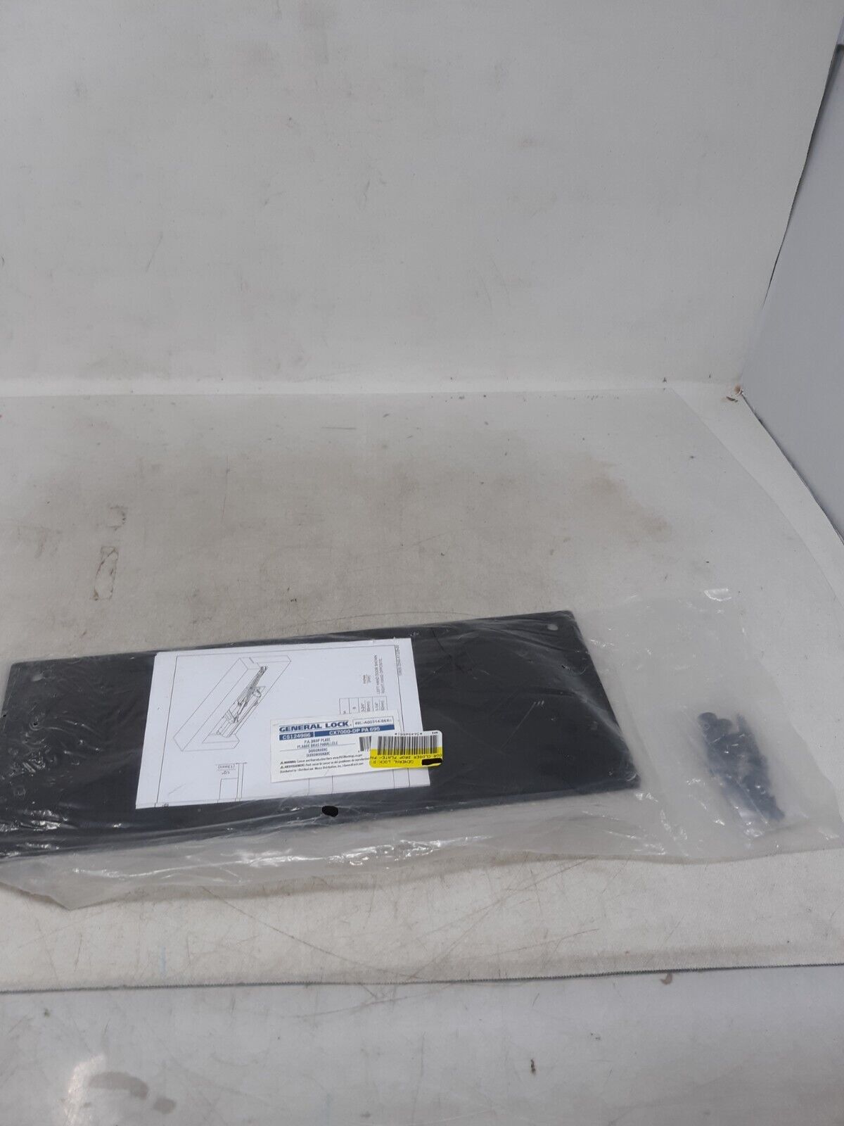 General Lock Pa Drop Plate Dark Bronze CX7000-DP-PA 695 CS124986