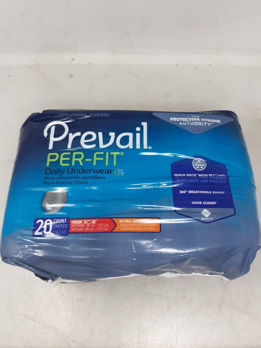Prevail Per-Fit Protective Incontinence Underwear Extra Absorbency (PFM-512)