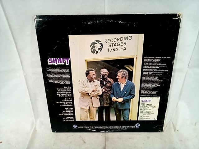 Isaac Hayes Best of Shaft UK 2xLP