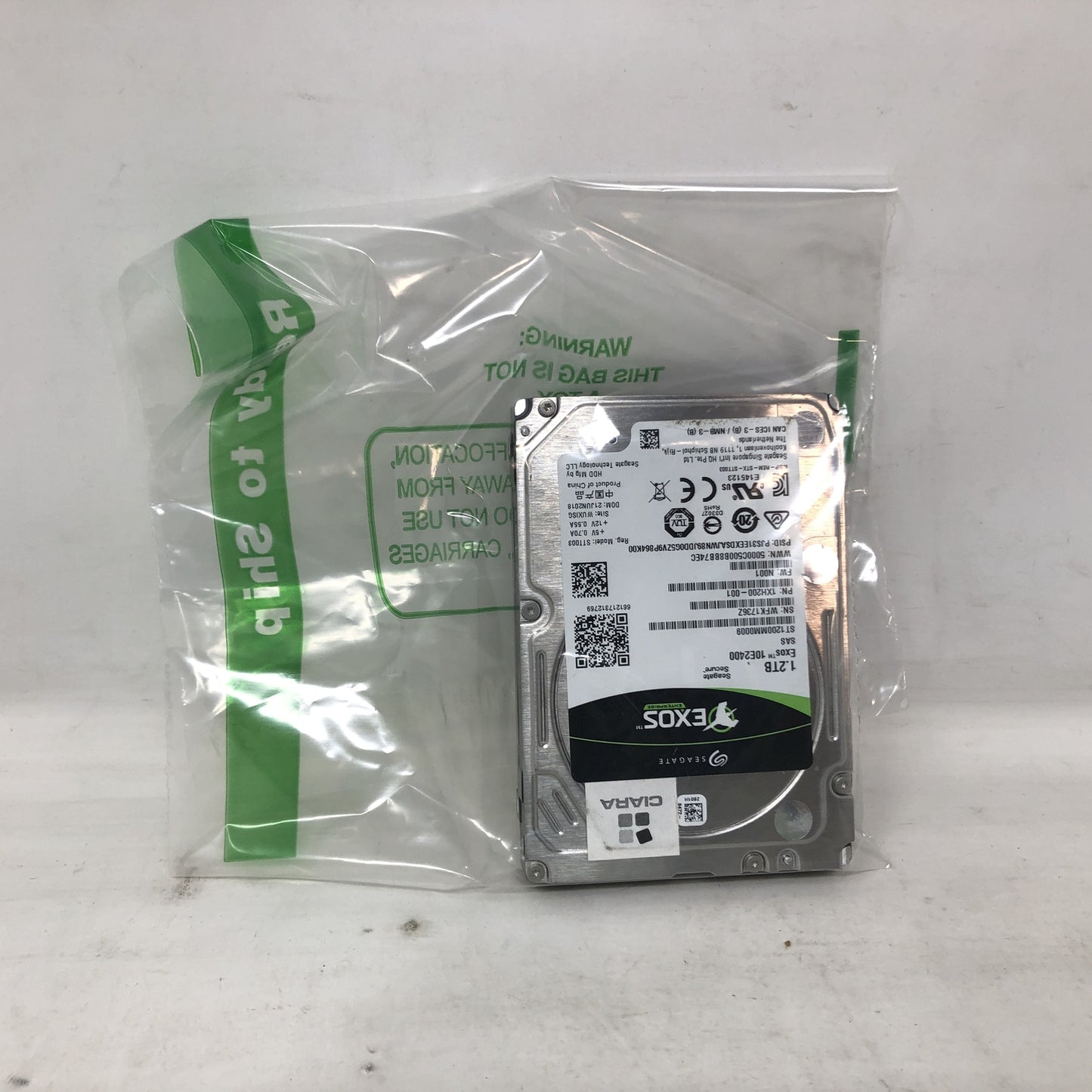Seagate EXOS Enterprise 10E2400 CIARA 1.2TB - STT003 Part:1XH200-001