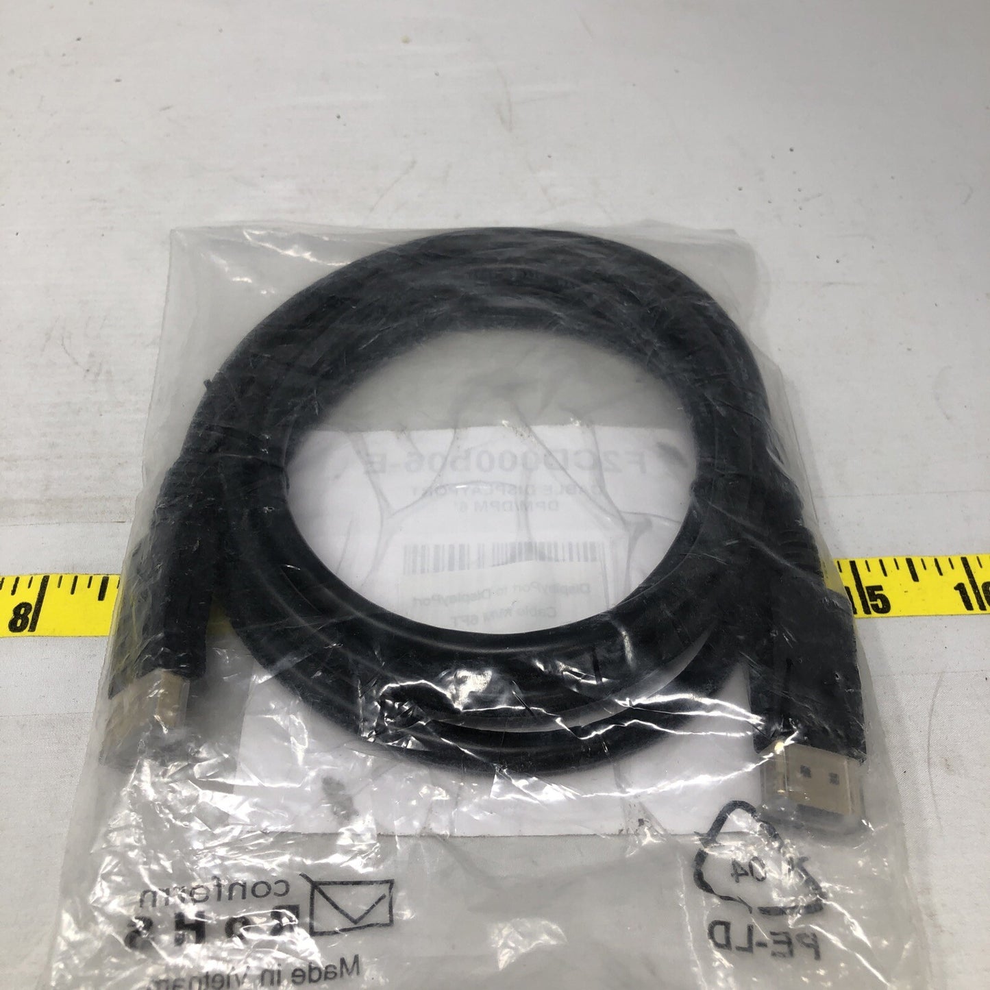 Cable DisplayPort DPM/DPM 6’
