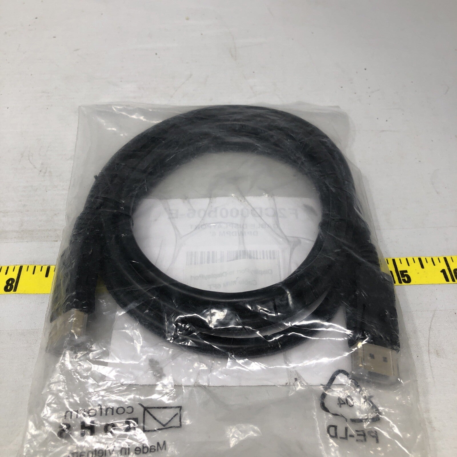 Cable DisplayPort DPM/DPM 6’
