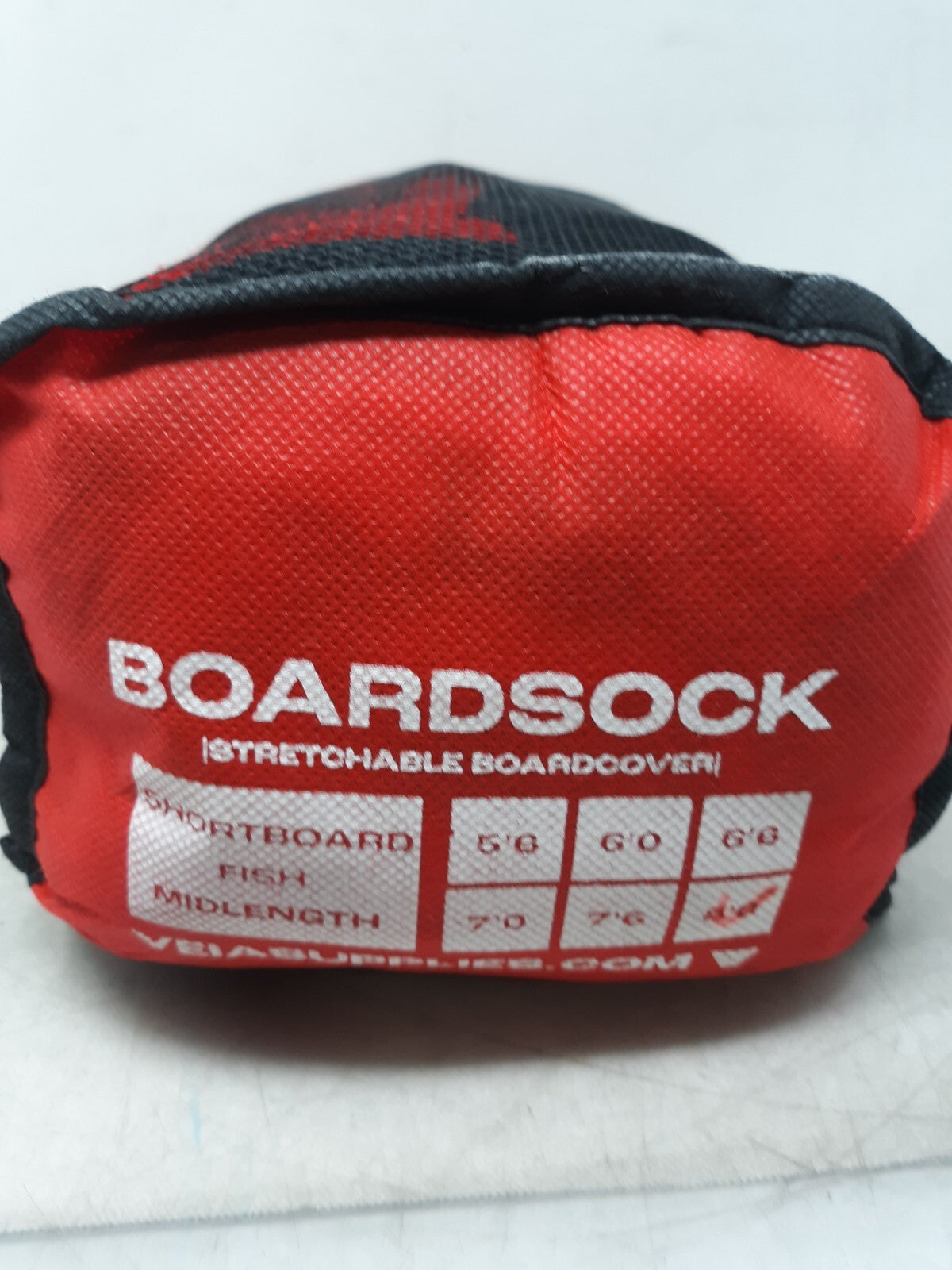 VEIA Surfboard Sock Black/Red 8 Feet