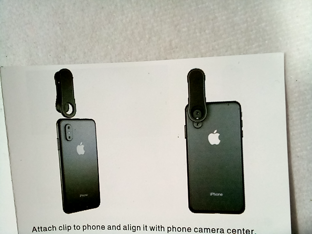 Keywing lenses for smartphone